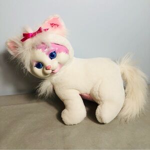 Vintage 1993 Kitty Surprise White & pink Mother plush Only READ